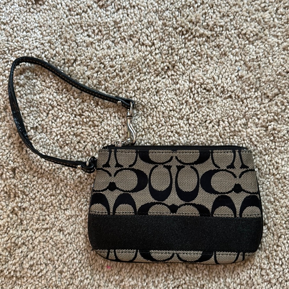 Coach wristlet